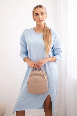 Sukienka oversize niebieska  