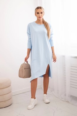 Sukienka oversize niebieska  