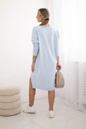 Sukienka oversize niebieska  