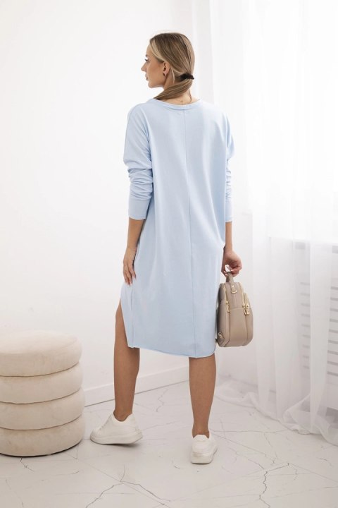 Sukienka oversize niebieska Sukienka oversize niebieska