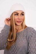 Czapka cienka Oliwia K252 ecru  