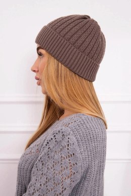 Czapka cienka Weronika K249 cappuccino  