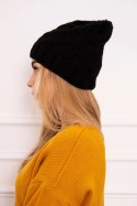 Czapka z polarem Agnieszka K239 czarna  