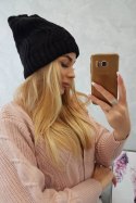 Czapka z polarem Sylwia K244 czarna  