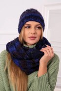 Komplet damski Zuzanna K257 chabrowy+czarny  