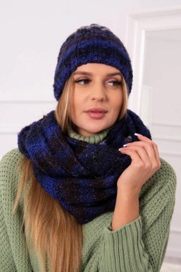 Komplet damski Zuzanna K257 chabrowy+czarny  