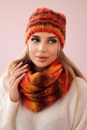Komplet damski Zuzanna K257 czerwony+żółty  
