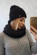 Komplet damski z moherem Perła P101 czarny  