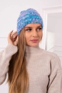 Czapka damska Cina K259 turkusowa  