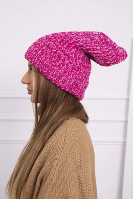 Czapka damska Delia K260 fuksja  