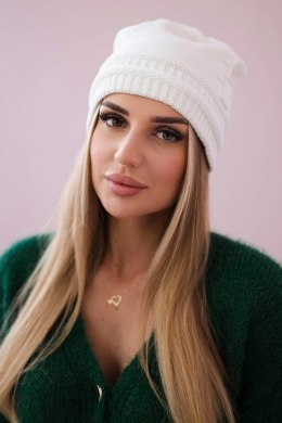 Czapka damska Kaja K339 biała  