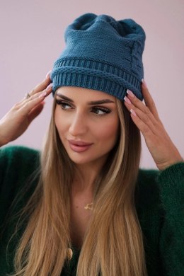 Czapka damska Kaja K339 jeansowa  