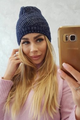 Czapka z polarem Berta K247 granatowa  