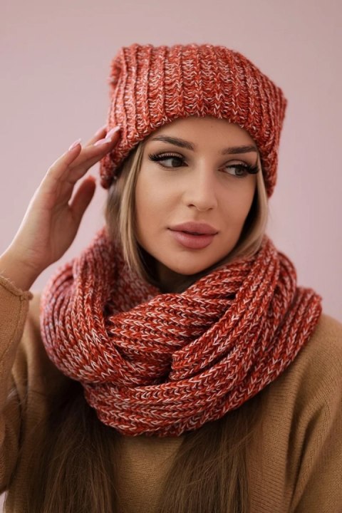 Komplet damski Bona K261 rudy  