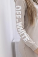 Sukienka Off White beżowa  