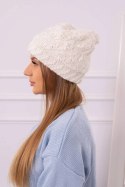 Czapka damska Dagmara K332 biała  