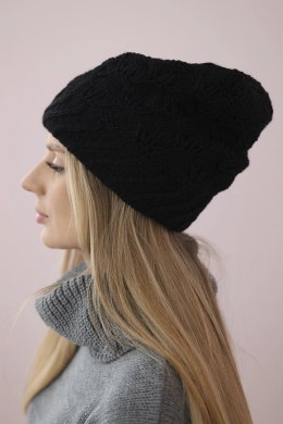 Czapka damska Dagmara K332 czarna  