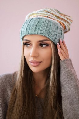 Czapka damska Feba K330 ciemno miętowa  