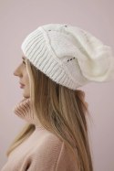 Czapka damska Ingrid K371 biała  