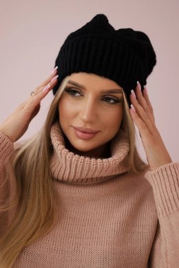 Czapka damska Ingrid K371 czarna  
