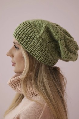 Czapka damska Ingrid K371 khaki  