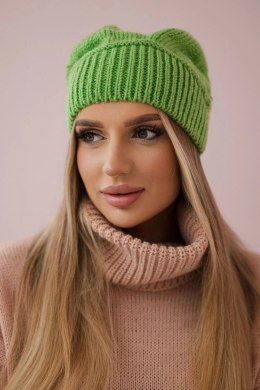 Czapka damska Ingrid K371 pistacjowa  