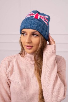 Czapka damska Meghan K410 jeansowa  
