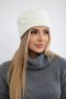 Czapka damska Nastia K373 ecru  