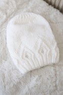 Czapka damska Ramona K383 biała  