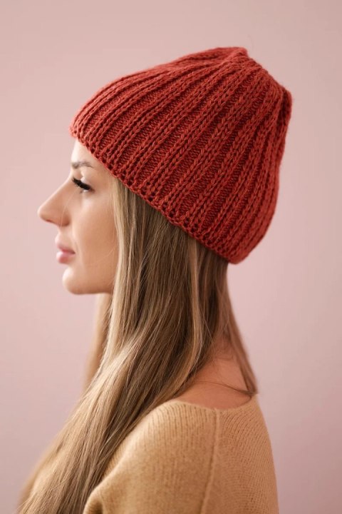 Czapka damska Rebeka K345 ruda  