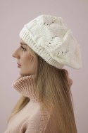 Czapka damska Sofia K369 ecru  
