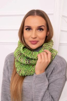 KN16 Komin damski zielony neon  