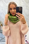 KN16 Komin damski zielony neon  