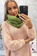 KN16 Komin damski zielony neon  