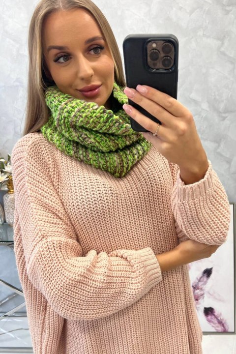 KN16 Komin damski zielony neon KN16 Komin damski zielony neon