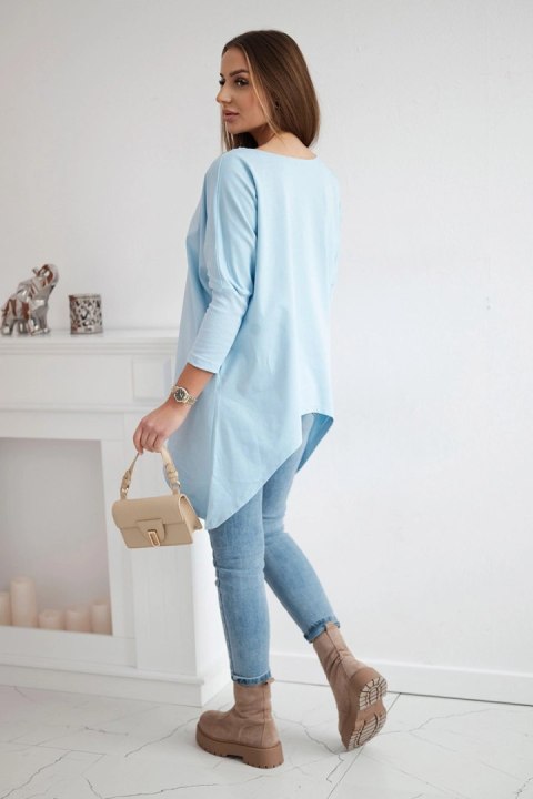 Bluzka oversize błękitna Bluzka oversize błękitna