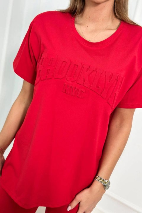 Komplet Brooklyn czerwony Komplet Brooklyn czerwony