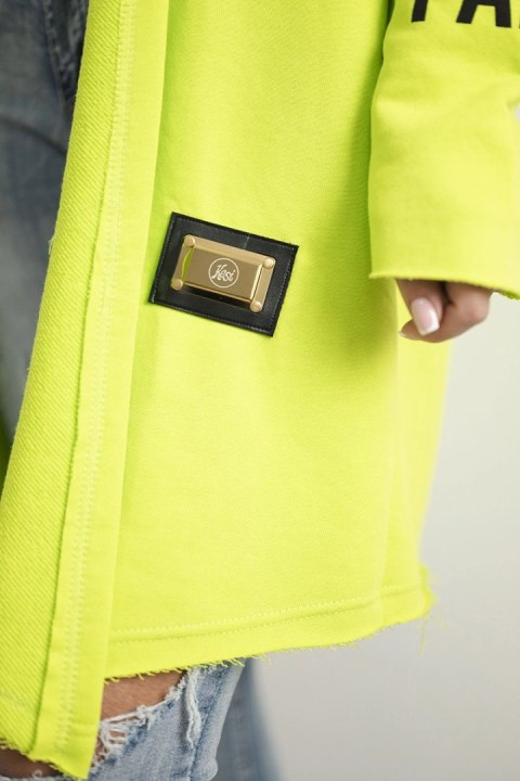 Bluza Narzutka z napisami kiwi Bluza Narzutka z napisami kiwi