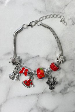 Bransoletka z motywem świątecznym SL433-29 Czapka BG
