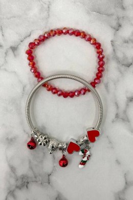 Bransoletka z motywem świątecznym SL433-77 Laska BG