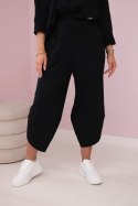 Komplet bawełniany bluza + spodnie czarny  
