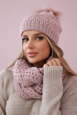 Komplet damski PLK4 ciemny pudrowy róż  