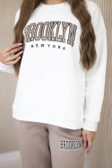 Komplet ocieplany Brooklyn ciemny beżowy  