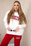 Komplet ocieplany Brooklyn czerwony  