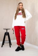 Komplet ocieplany Brooklyn czerwony  