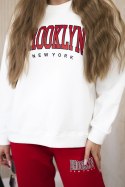 Komplet ocieplany Brooklyn czerwony  