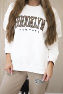 Komplet ocieplany Brooklyn jasny beżowy  