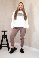Komplet ocieplany Brooklyn mocca  