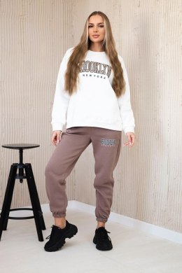 Komplet ocieplany Brooklyn mocca  