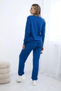 Komplet Bluza + Spodnie chabrowy  